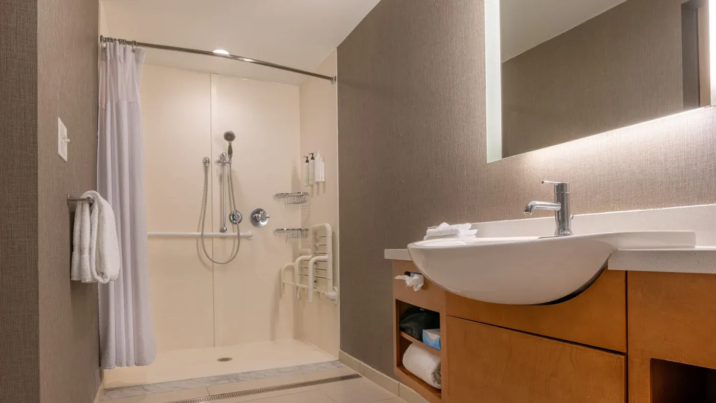 bathrooms